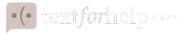 TextForHelp.app Logo Dark